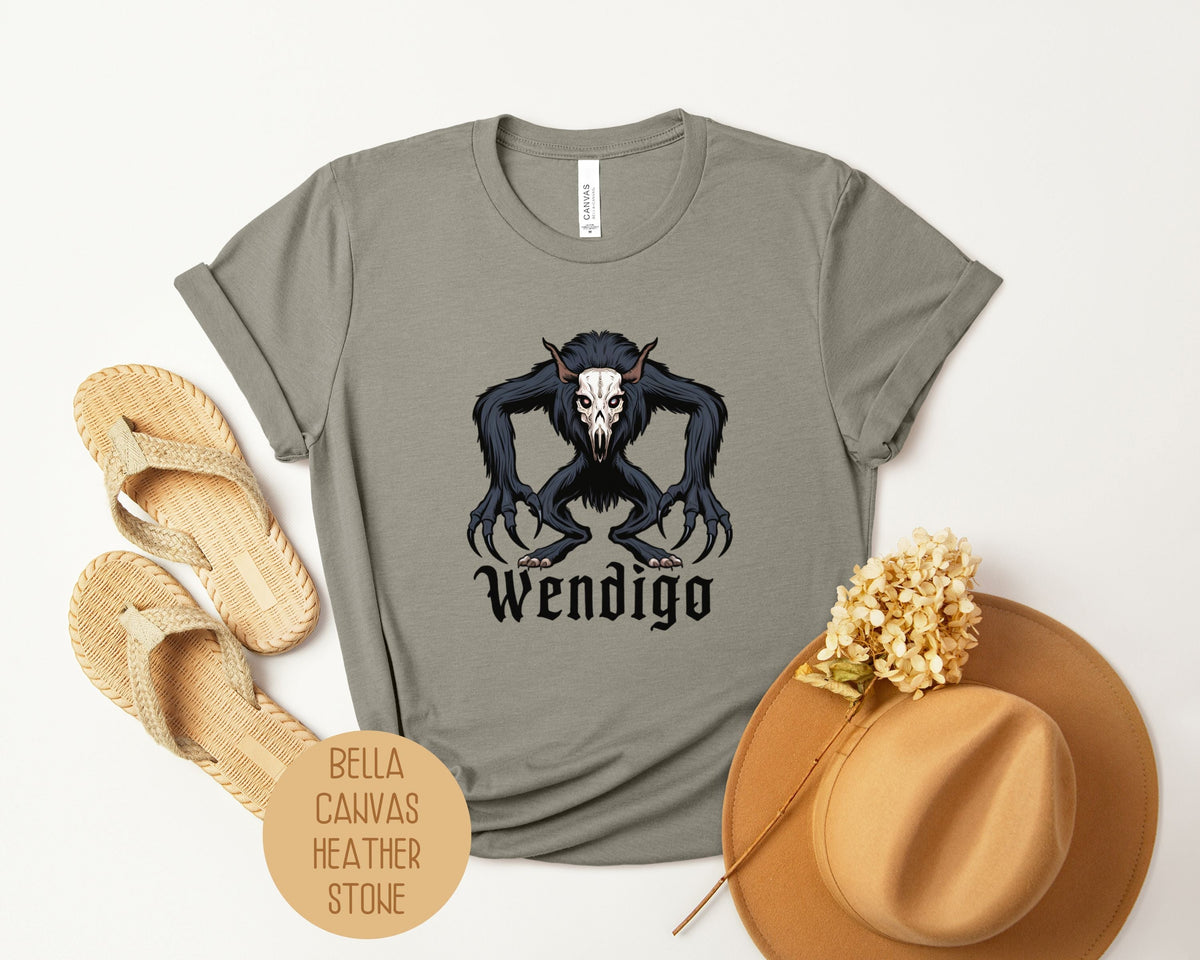 Wendigo Creepy Gothic Shirt