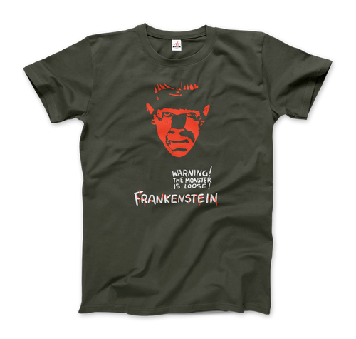 Frankenstein 30s Sci-Fi Horror movie t-shirt