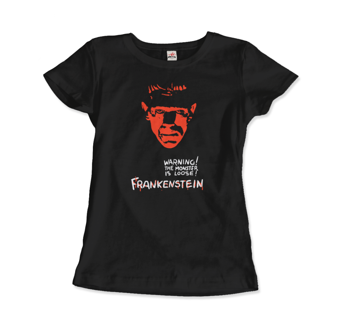Frankenstein 30s Sci-Fi Horror movie t-shirt