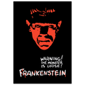 Frankenstein 30s Sci-Fi Horror movie poster
