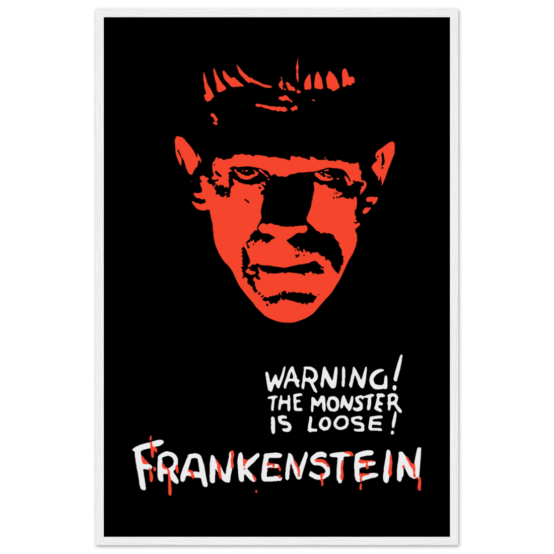 Frankenstein 30s Sci-Fi Horror movie poster